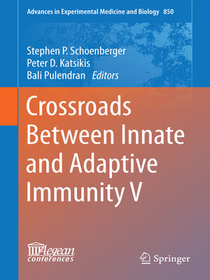 cover image of Crossroads Between Innate and Adaptive Immunity V